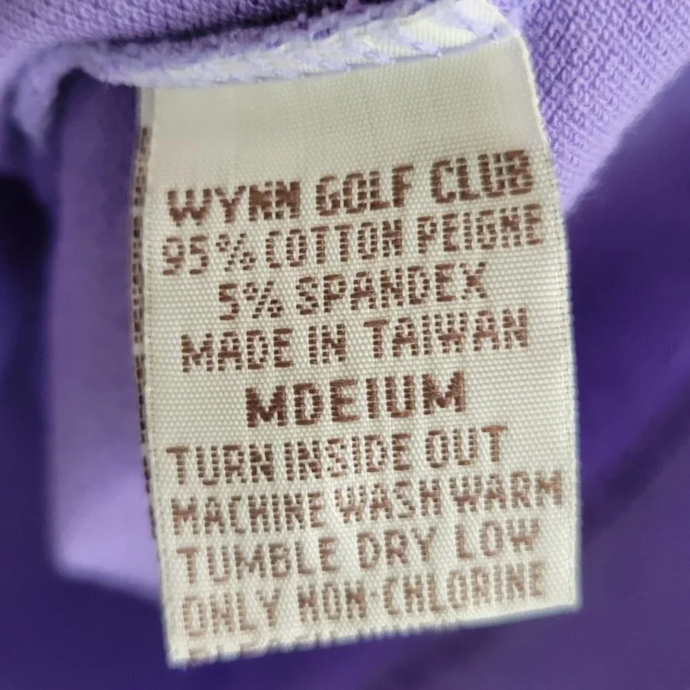 Wynn Golf Club Women's Polo Shirt Size M
